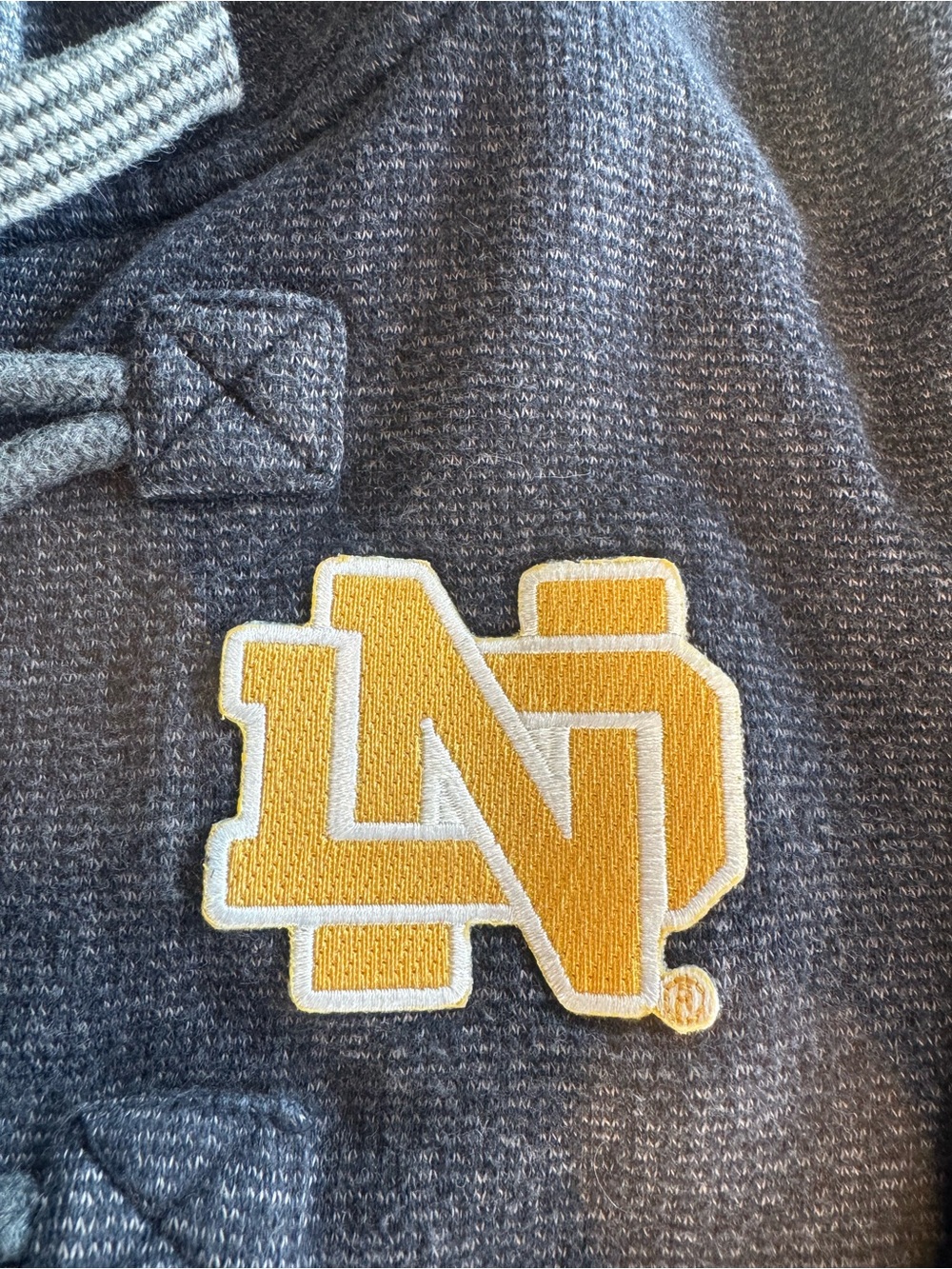 Women’s Notre Dame  Knit Jacket Small